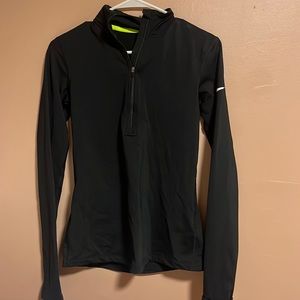 Black Nike Pro Half Zip Sweatshirt
